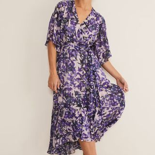 Phase Eight Floral Wrap Dress