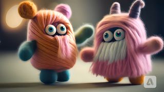 Miniature adorable monsters made in Adobe Firefly Video Model