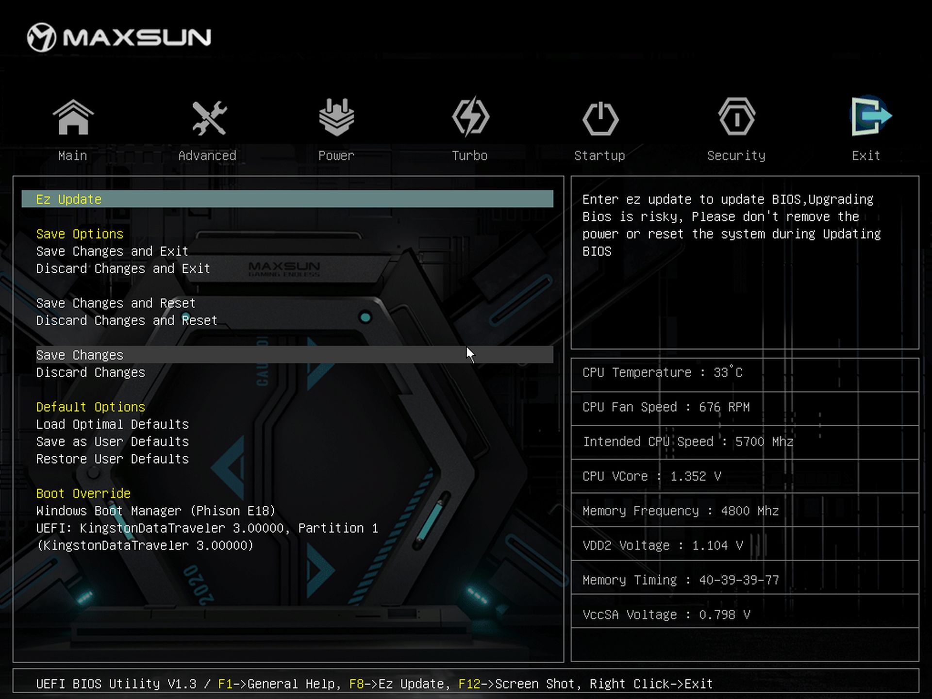 Maxsun Terminator H770 YTX D5 Wi-Fi