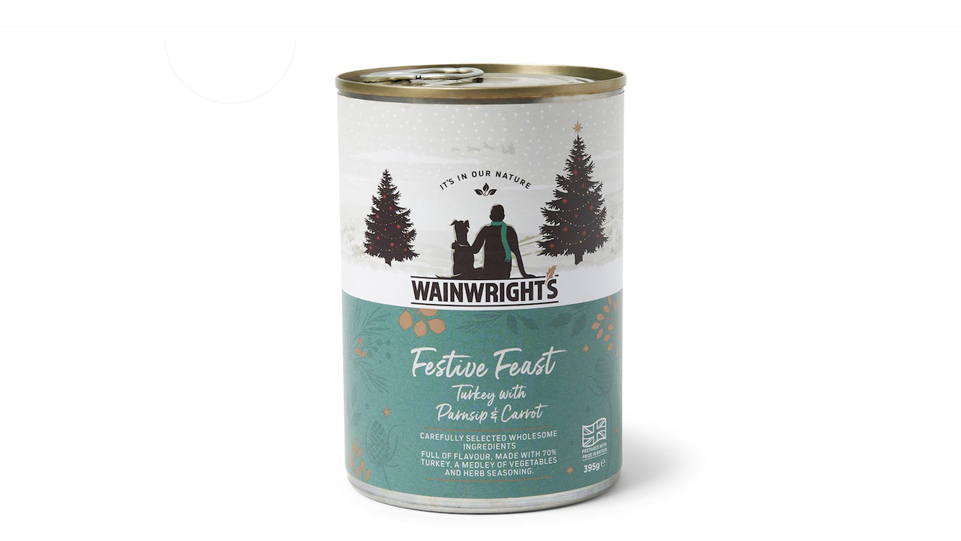Wainwrights festive feast dog food