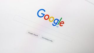 Google Search homepage