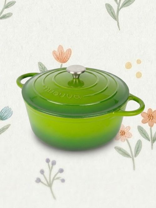 Enamelled Cast Iron Dutch Oven Pot