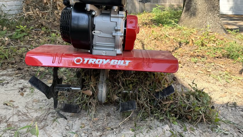 The Troy-Bilt Colt tiller is perfect for any type of garden bed.