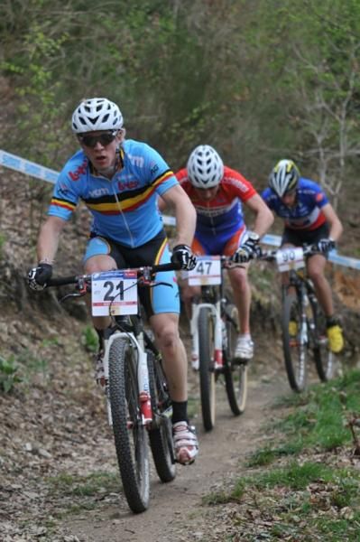 Eventual third place finisher Jens Schuermans (Belgium)