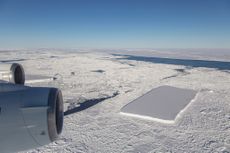 Rectangular iceberg