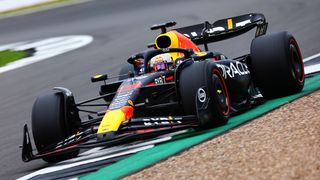 Daniel Ricciardo (seen here driving a Red Bull car at Silverstone) will replace Nyck de Vries for AlphaTauri at the Hungarian Grand Prix live stream