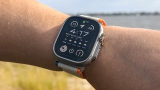 Apple Watch Ultra 2 on a person's wrist