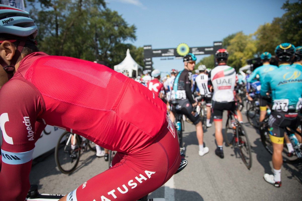 Rick Zabel (Katusha-Alpecin) relaxes pre-race