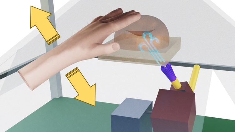 We will soon have holograms you can touch thanks to aerohaptics
