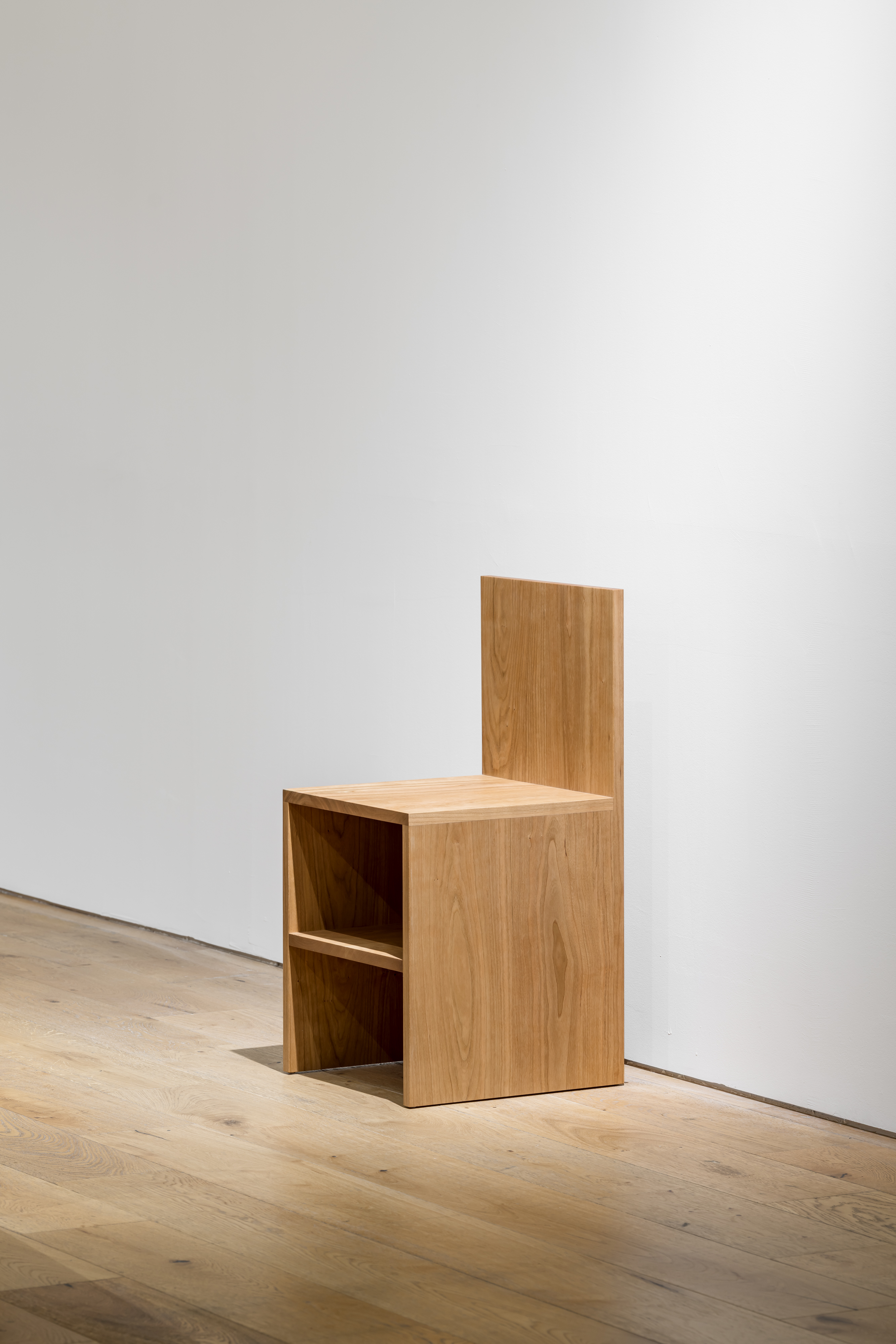 Installation view Donald Judd: Furniture