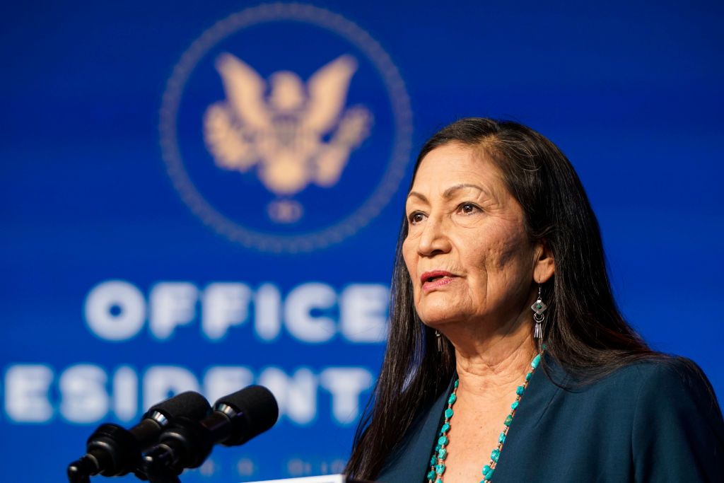 Deb Haaland.