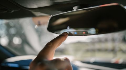 2018 camaro rear view mirror