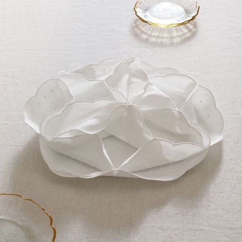 Bread Basket With Embroidered Details