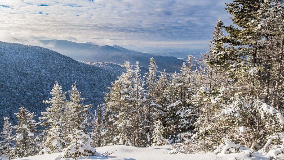 White Mountains in New Hampshire