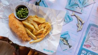 fish and chips at Rockfish