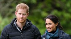 Prince Harry, Duke of Sussex and Meghan, Duchess of Sussex visit Abel Tasman National Park on October 29, 2018 in Wellington