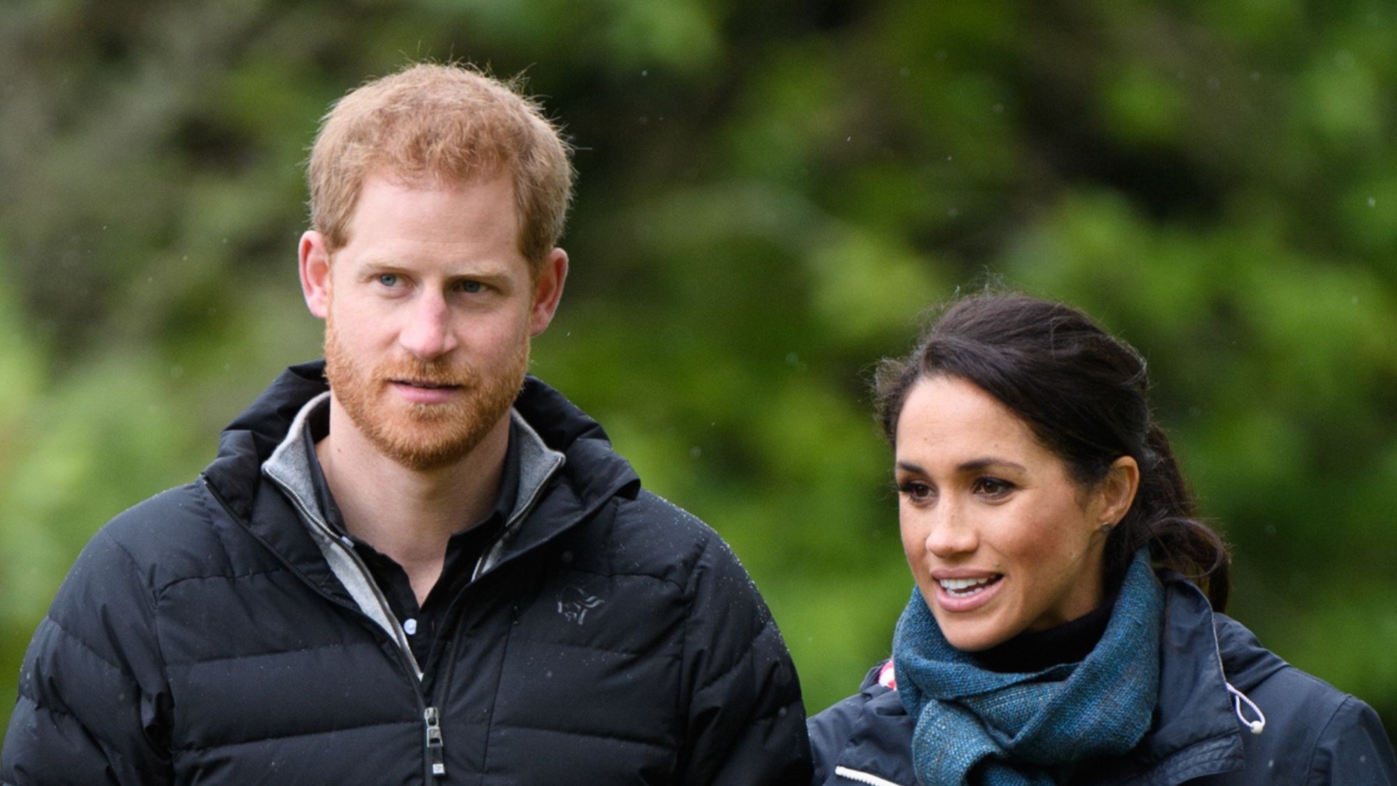 Prince Harry, Duke of Sussex and Meghan, Duchess of Sussex visit Abel Tasman National Park on October 29, 2018 in Wellington