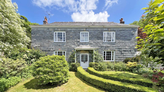 Georgian regency former farmhouse in Cornwall.