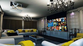 Turn any room in your house into a HOME CINEMA with the MagCubic Proje