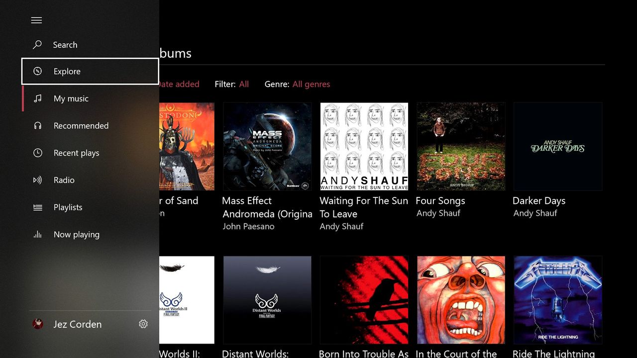 Elements of Microsoft&amp;#39;s Fluent Design come to Groove Music on Xbox One