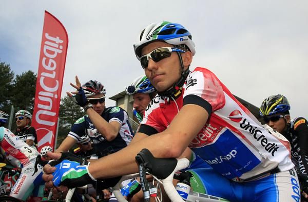 Overall leader Cesare Benedetti (Team NetApp)