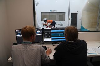 Aero testing in the SSE windtunnel for time trial position improvement