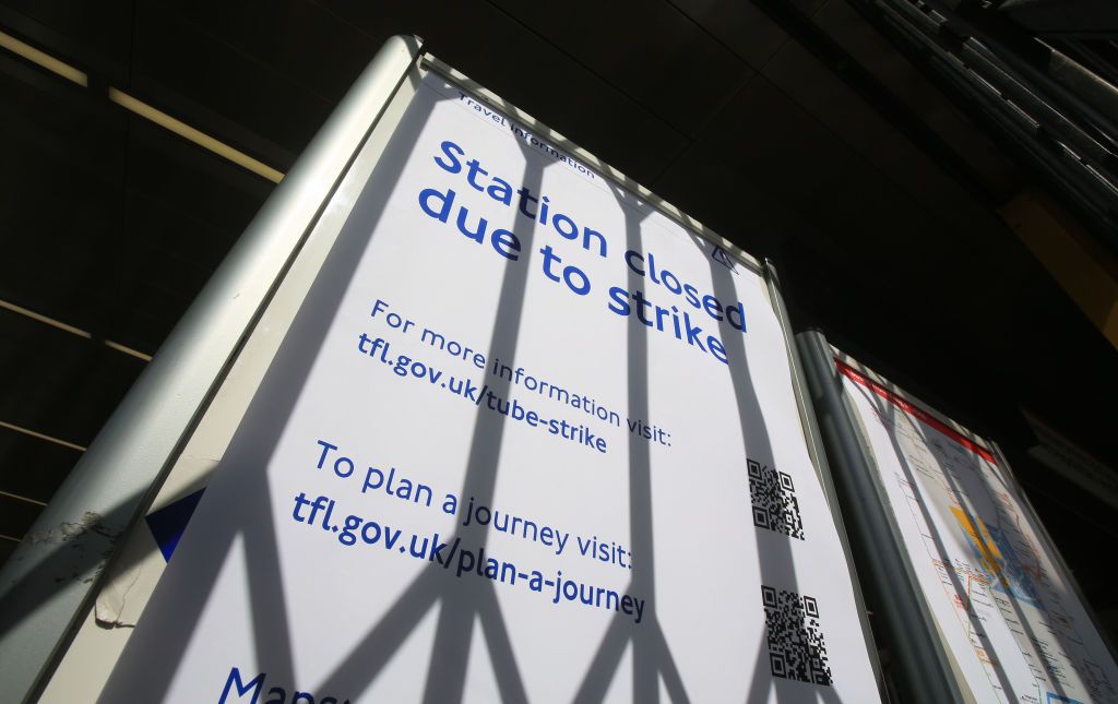 U.K. railway sign.