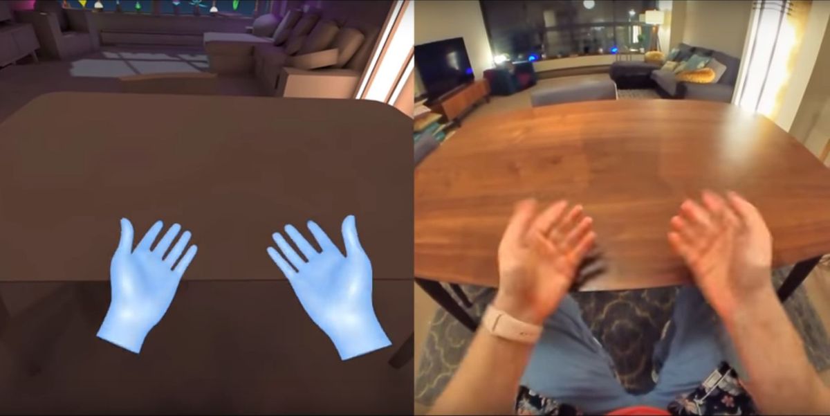 See an entire apartment recreated one-to-one in VR