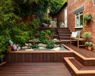 trex decking steps