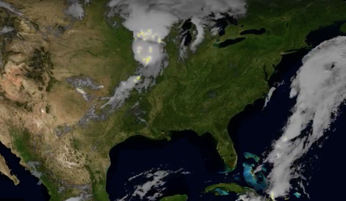 Watch Lightning Flashes from Space in These Mesmerizing Satellite ...