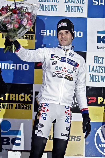 Niels Albert didn't make the podium in Kalmthout, but kept the World Cup lead