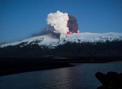 Eyjafjallajokull volcano