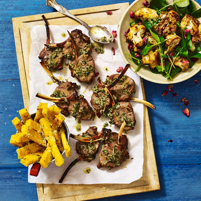 Lamb Cutlets with Anchovy and Rosemary Glaze Dinner Recipes Woman