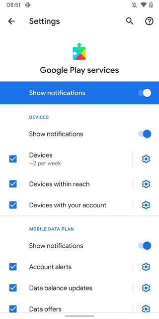 Android Q notifications
