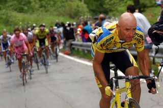 Marco Pantani in the 2003 Giro d'Italia