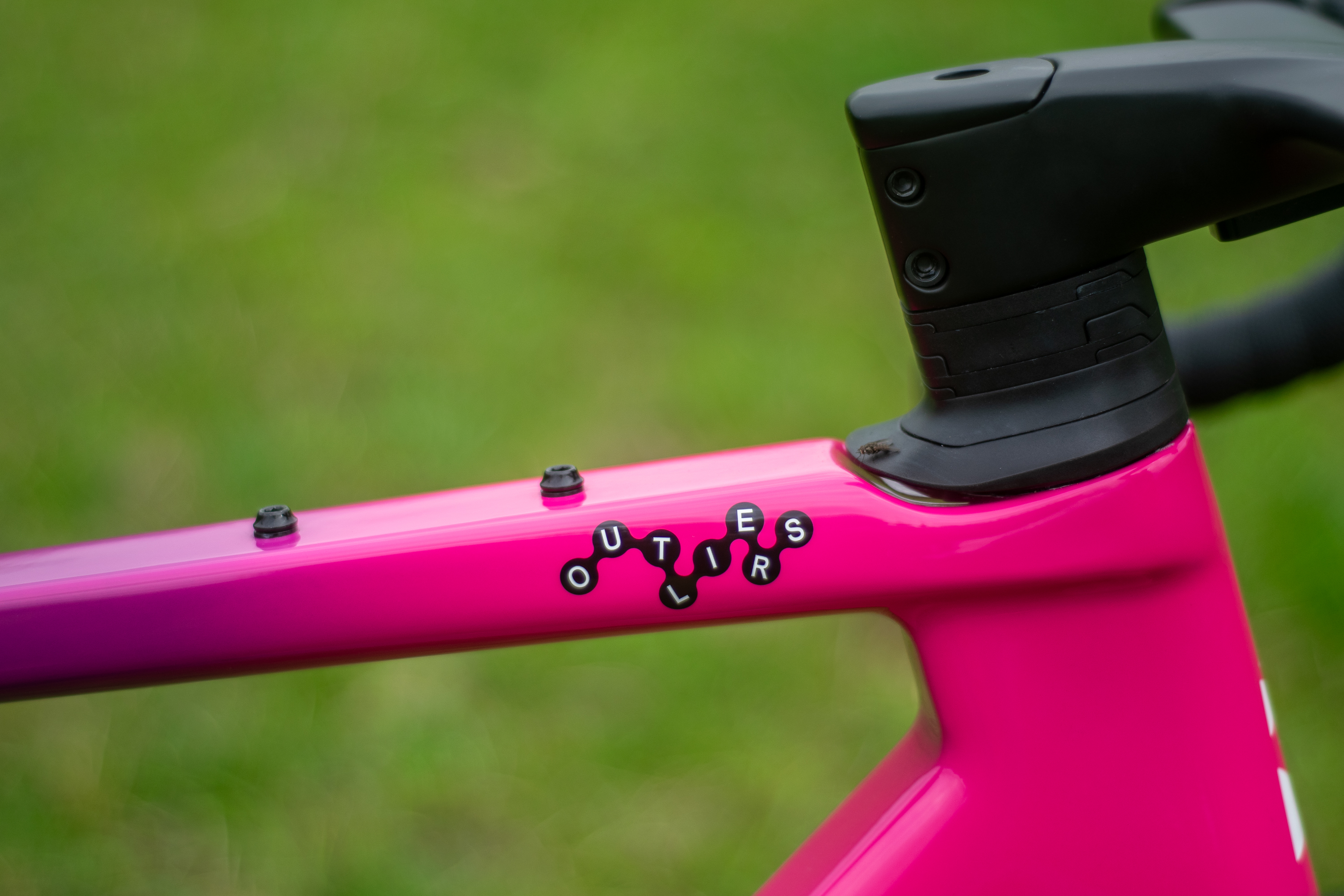 A pink and purple Ribble Ultra Grit