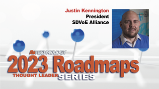 Justin Kennington, President of SDVoE Alliance