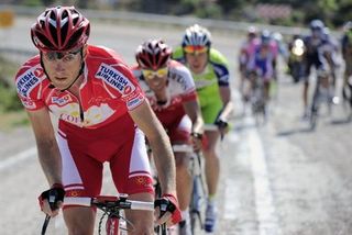 Amael Moinard (Cofidis) pushes the pace on stage six