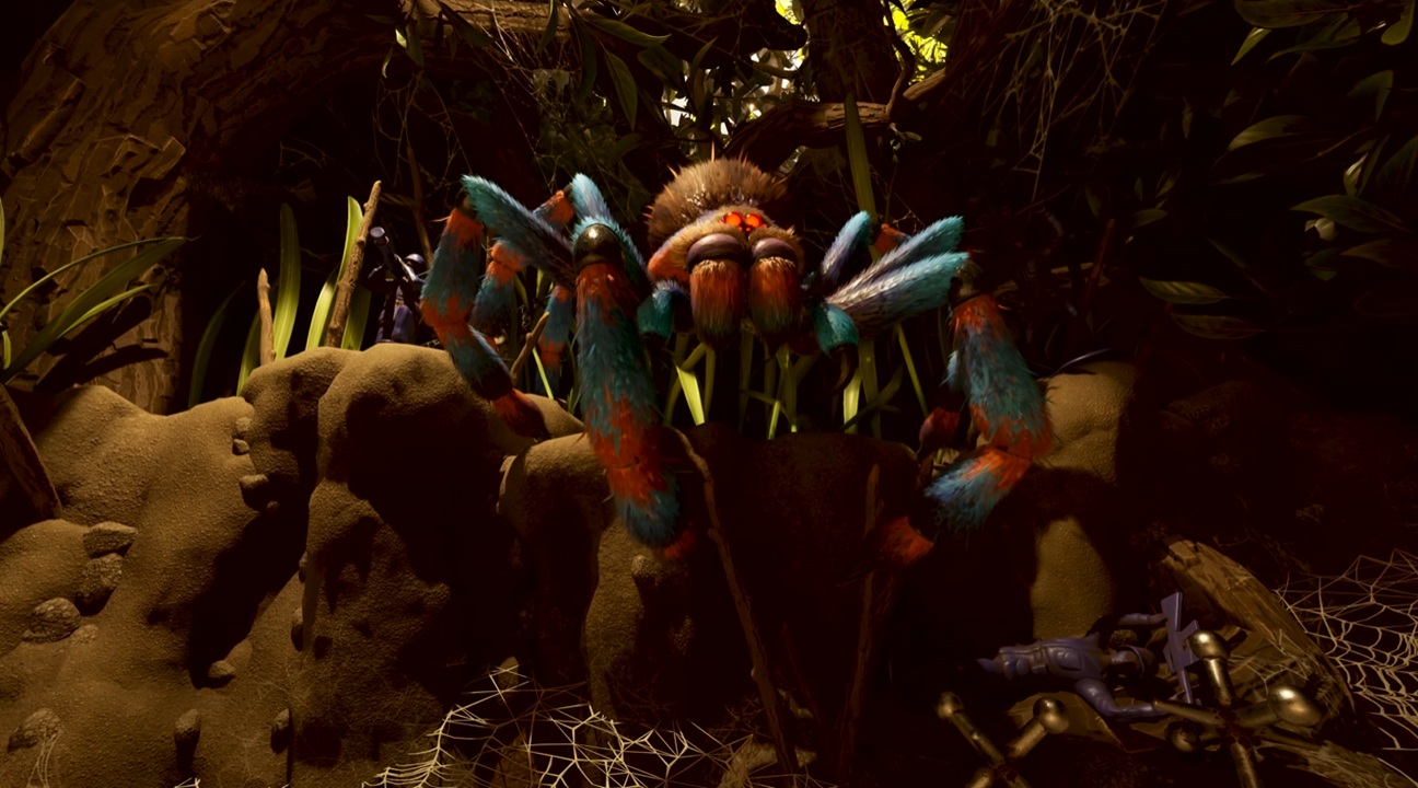 The AXL Tarantula in Grounded 2