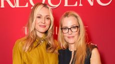 Fearne Cotton and Gillian Anderson attend Westfield London's 'Feel The Frequency' Launch Night at The Village, Westfield London, on March 24, 2026 in London, England