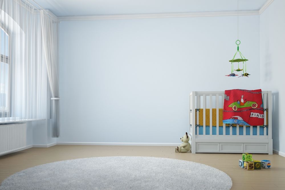 nursery, crib