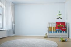 nursery, crib