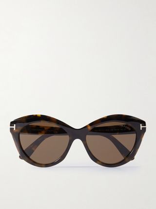 Toni Cat-Eye Tortoiseshell Acetate Sunglasses