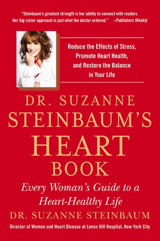 The cover of the book "Dr. Suzanne Steinbaum's Heart Book: Every Woman’s Guide to a Heart Healthy Life" (Avery, 2014).