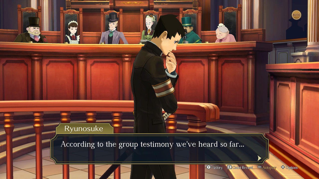 The Great Ace Attorney Chronicles Ryunosuke Thinking