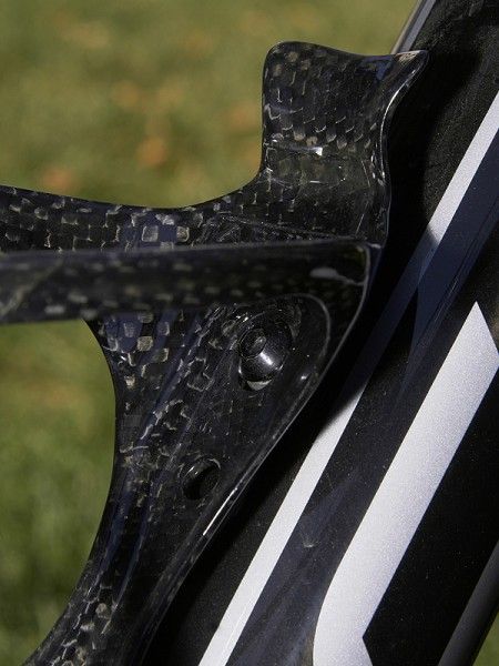Two sets of holes provide some mounting flexibility.