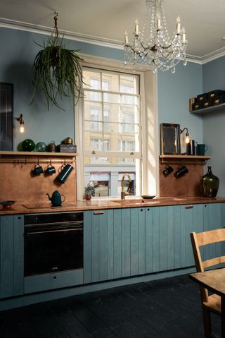 deVOL kitchen in blue