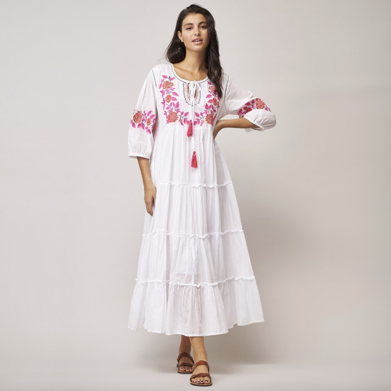 kate middleton embroidered dress Kate Middleton's Disney Princess Dresses