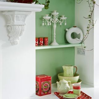 alcove shelving