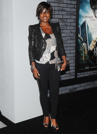 Actress Viola Davis attends the premiere of "Harry Potter and the Deathly Hallows - Part 1" at Alice Tully Hall on November 15, 2010 in New York City